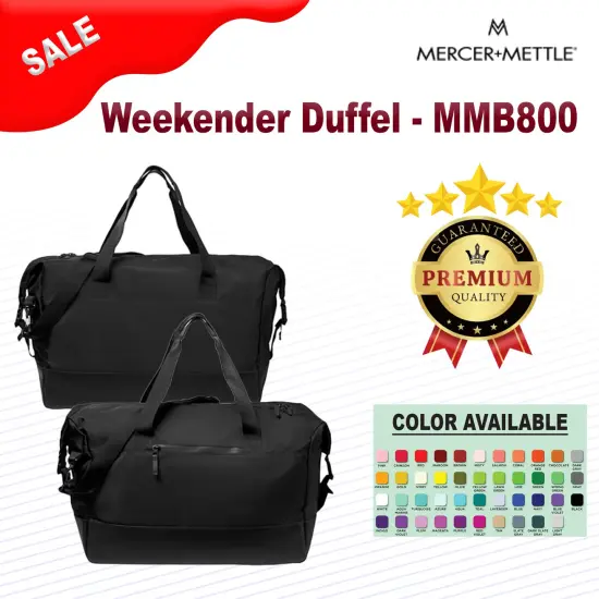 Mercer Mettle&reg; Weekender Duffel Deep Black {2}