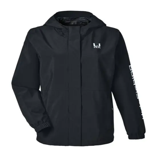 HUK&reg; Ladies' Storm Rain Jacket Black {1}
