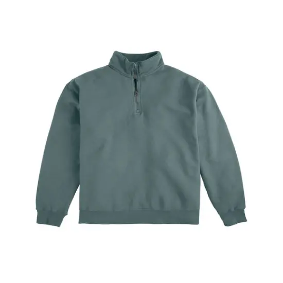ComfortWash by Hanes&reg; Quarter Zip Sweatshirt CYPRESS {1}