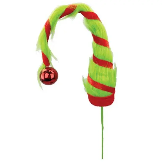 33" Christmas Green Monster Hat Spray: Green {1}