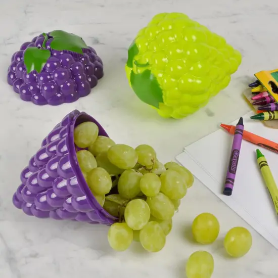 Hutzler Grapes To-Go Lunch Snack Storage Container Green {7}