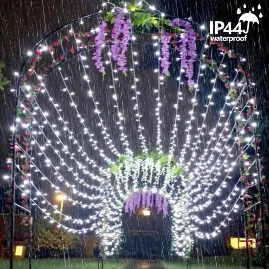 165ft 500 LED White String Light with 8 Modes {4}