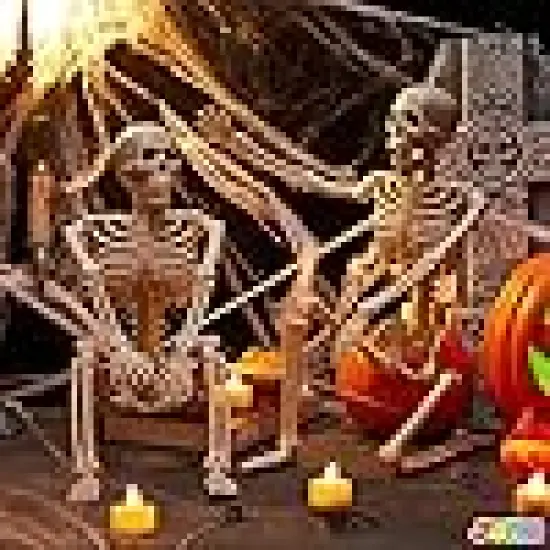 Movable Joints for Spooky Indoor and Outdoor Decorations {2}