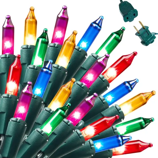 Multicolor Christmas String Lights - 200, 42.6FT {1}