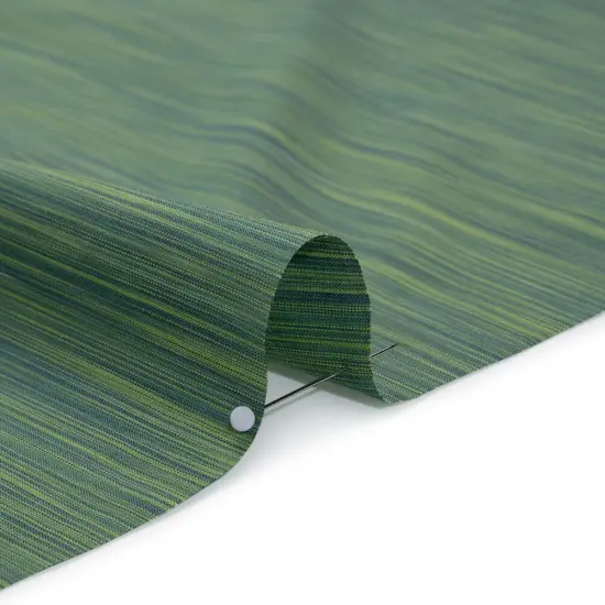 1 Yard Green Striated Quilting Cotton Fabric Lightweight Woven Material for Sewing 43 Inches Width {3}