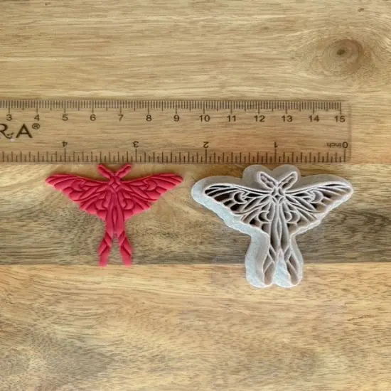 Original Luna Moth Clay Cutter {3}