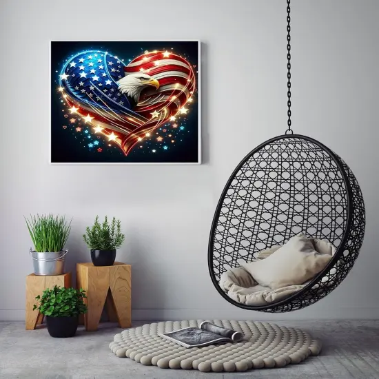 Eagles Loving Diamond Painting Kits for Adults {4}