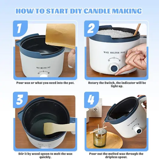 Soy Wax for Candle Making Kit {3}