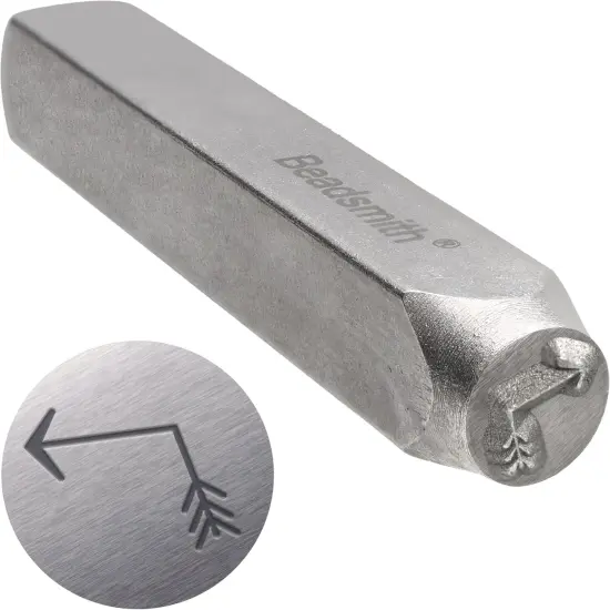 The Beadsmith Steel Design Stamps - Jewelry Stamping Tools, Eagle Design, 2.25 Inches w/ 6 mm Base {1}