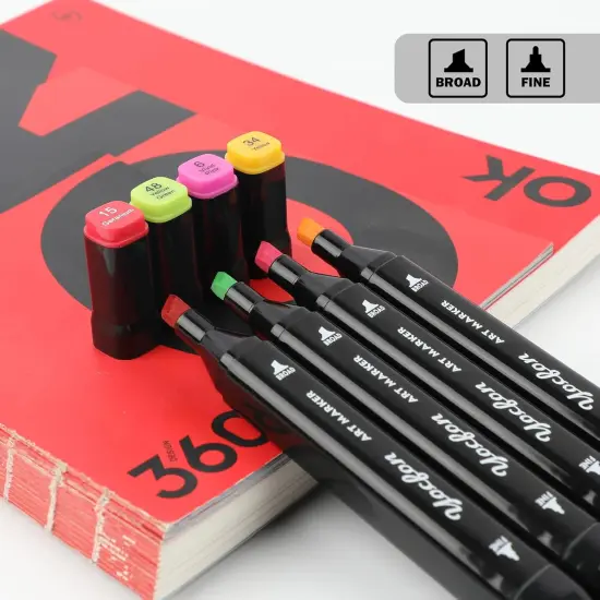 30 Colors Alcohol Markers {4}