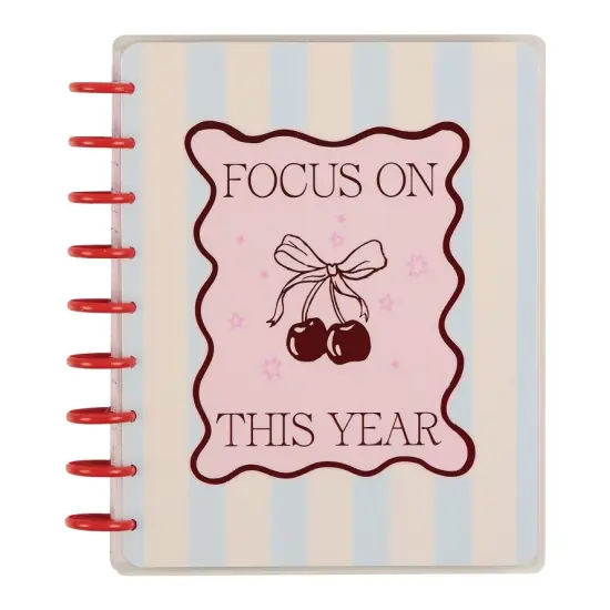 Happy Planner 12-Month Classic Disc Bound Planner-Everyday Coquette; July '25 - June '26 {3}
