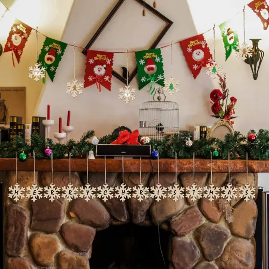 Unfinished Wooden Christmas Ornaments {4}