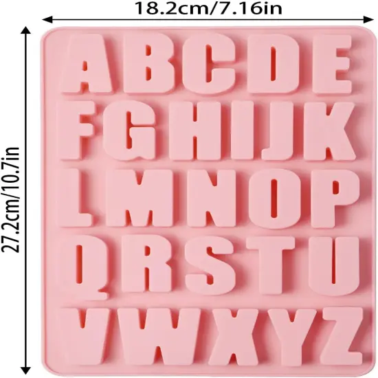 26 Cavities Alphabet crayon mold letter molds {2}