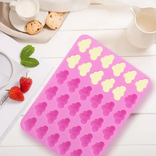 2 Pack 3D Cloud Shape Silicone Mold {3}