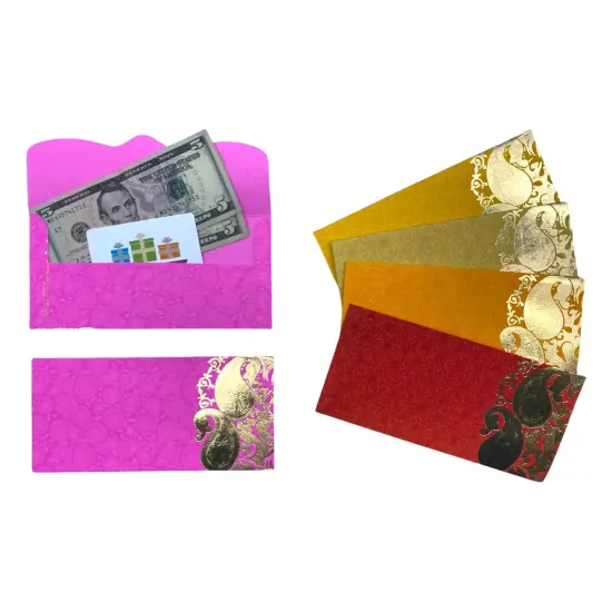 Assorted Mango Paper Shagunmoney Envelopes, Lucky Cash Gift Envelope, Gifts Card Holder,currency, Tip Evenvolopes, Eid Diwali Christmas Wedding {1}