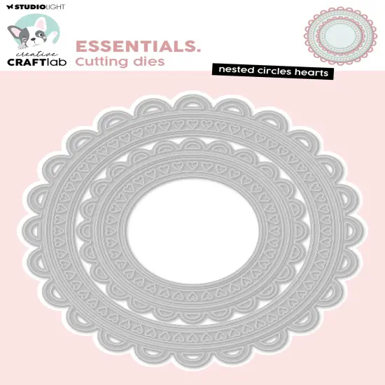 Creative Craftlab Essentials Cutting Die-Nested Circles {1}