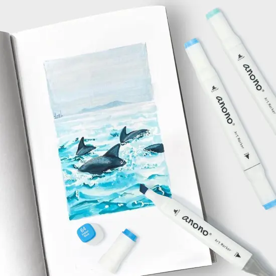 48 Alcohol Markers Set {5}