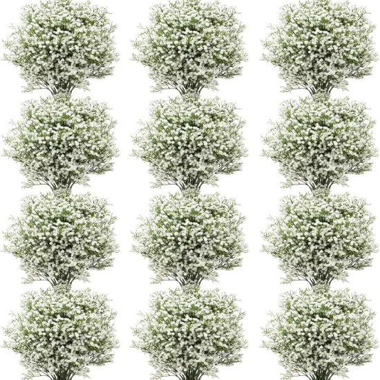 200 Pcs Babys Breath Artificial Flowers Floral Arrangement {1}