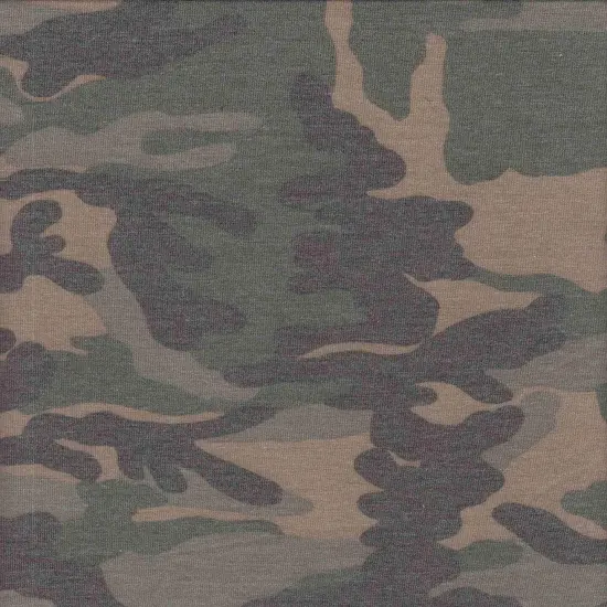 Disperse Camouflage Print Fabric 1 Yard Soft Stretch Lightweight 58/60" Wide OLIVE NEW {3}