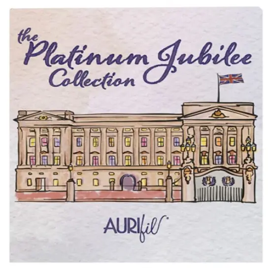 Aurifil The Platinum Jubilee Thread Set by Aurifil | (10 50wt Cotton Small Spools.) {2}