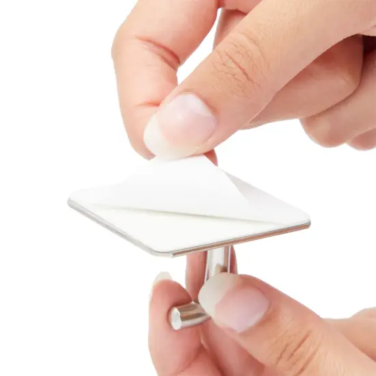 Loofah Bath Set with 1 Loofah on A Stick, 2 Sponge Poufs, and 1 Shower Hook Black {6}