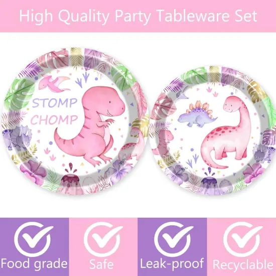 Dinosaur Theme Baby Shower Party Supplies {2}