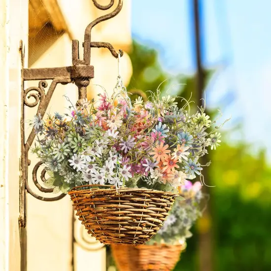 Artificial Flowers Wildflowers Silk Daisy Spring {5}