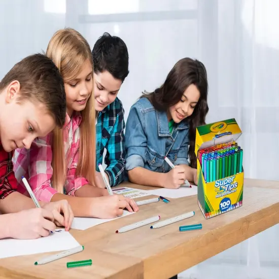 Super Tips Marker Set for Kids (100ct) {5}