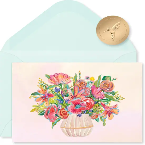 Papyrus 14-Count Blank Cards with Envelopes and Seals (Floral) {1}