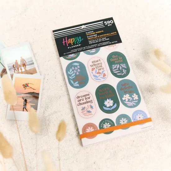 Happy Planner Sticker Value Pack 30/Sheets-Petals and Plans {4}