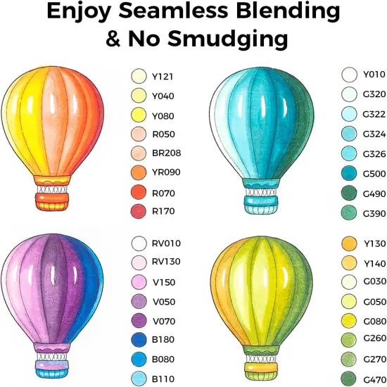 104-color Double Tipped Alcohol Based Art Marker {3}