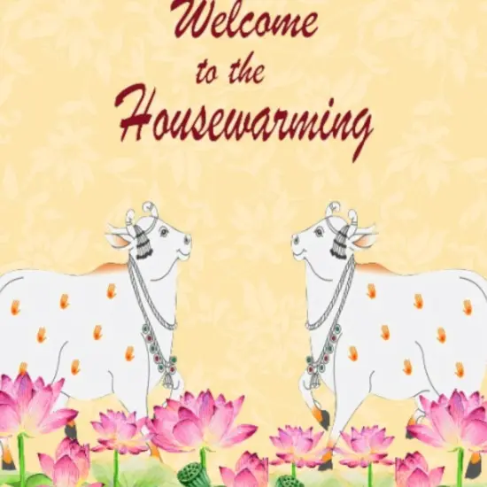 Housewarming Backdrop Indian Traditional Cloth 5x8 Feet Backdrop Pooja Wall Decor Indian Wall Art Photo Decor Banner Indian Indian Housewarming Favor Decorative Cloth {6}