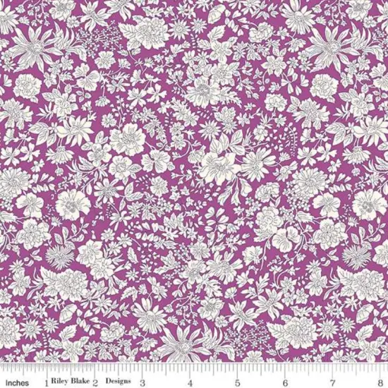 Emily Belle in Crocus (01666436a) | Emily Belle | Liberty Fabrics | Riley Blake {1}