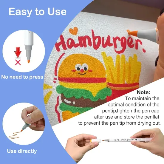 Alcohol Based Marker with Case {3}