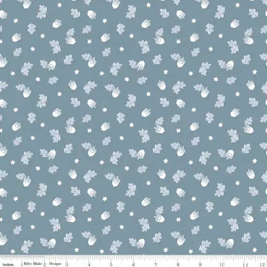 Happy Acorns in Storm (c15365-storm) | Twilight Creatures | Natalia Juan Abello | Riley Blake {1}