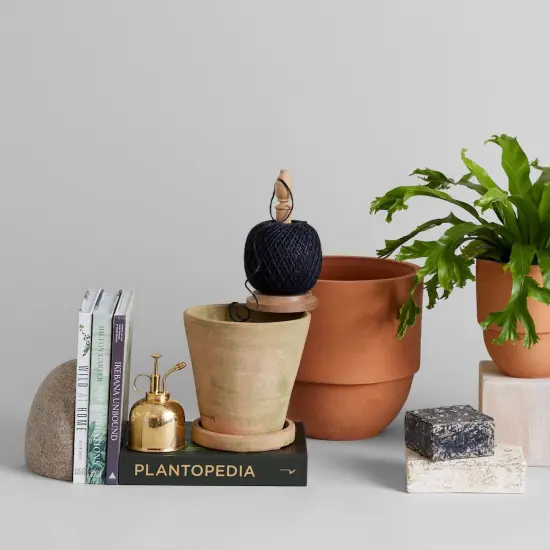 Greenwash Terracotta Studio Planter | No Tray | Size: Small by Bloomist {2}