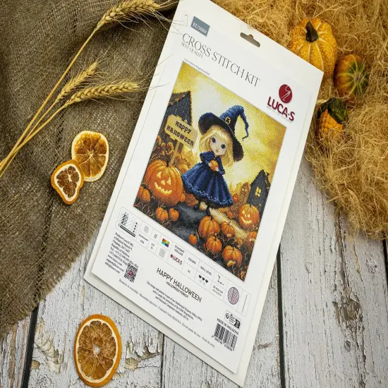 Happy Halloween BU5069L Counted Cross-Stitch Kit {5}