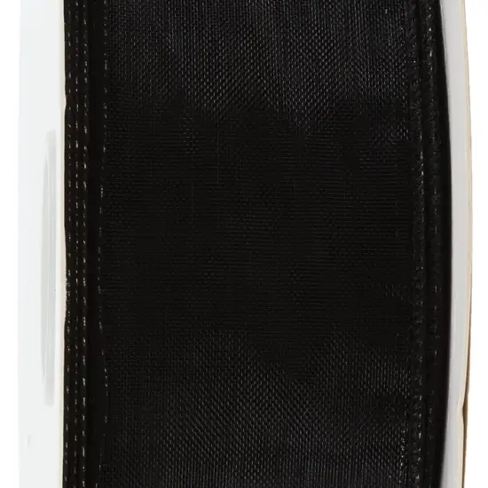 LaRibbons 1 1/2" - 2 1/2" Wired Sheer Ribbon | 50 Yard Roll {4}