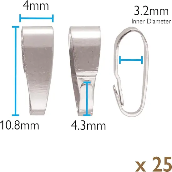 The Beadsmith Basic Elements Leverbacks &ndash; Gold Plated &ndash; 10mm x 15mm &ndash; 6 Pieces (3 Pairs) &ndash; Earring Hooks Findings &ndash; Jewelry Components for Making Dangle and Drop Earrings {4}