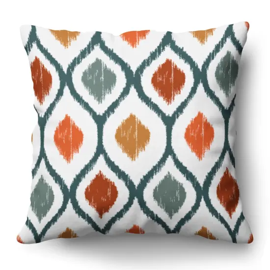 Americanflat Diamond Pattern Design Throw Pillow with Premium Polyester {1}
