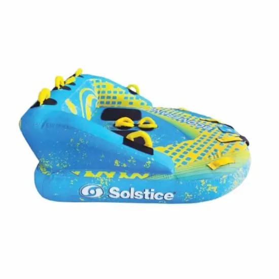 Swimline Inflatable Boomerang 2-Person Towable Water Raft - 64" - Blue {3}