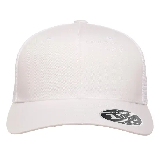 Flexfit&reg; Adult Mesh Cap WHITE {1}