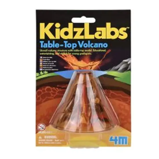 S.T.E.A.M. Table Top Volcano Mini Eruption Science Kit {2}