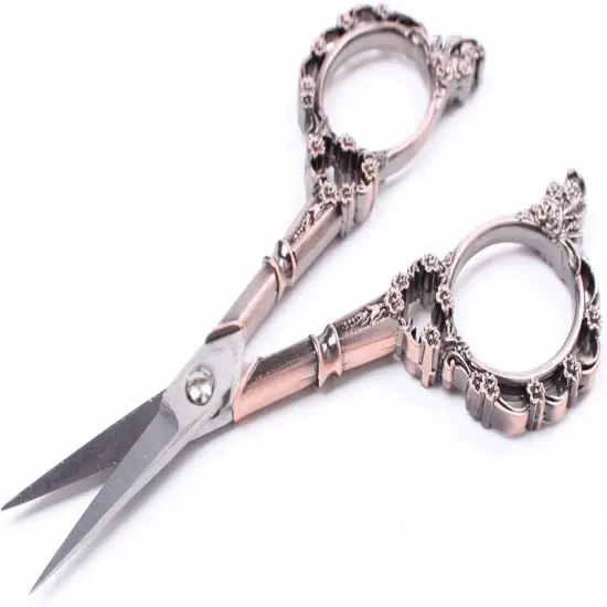 Vintage European Style Scissors for Embroidery, Sewing, Craft, Art Work & Everyday Use {2}