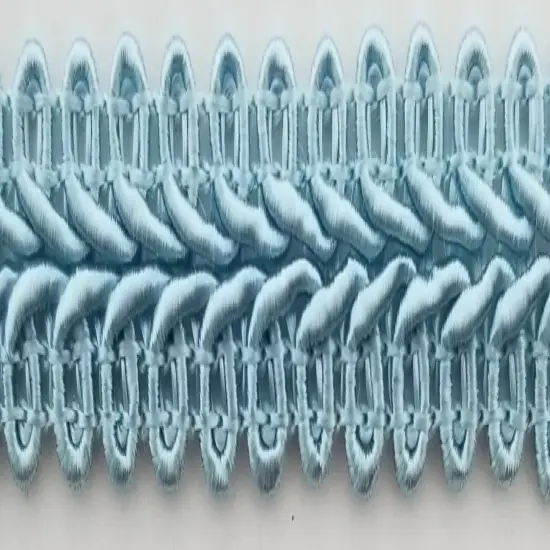 1/2" Chinese French Braid Gimp Trimming - 12 Continuous Yards - Many Colors! Sky blue {1}