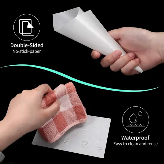 240 Pieces Diamond Painting Release Paper Double Sided Release Paper Nonstick Cover Replacement for Diamond Painting Supplies, 2 Sizes, 6 x 4 Inch and 6 x 6 Inch {2}