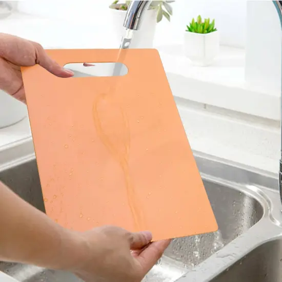 Plastic Cutting Board Set - Thin, 11.8" x 7.8", set of 4 colord {5}