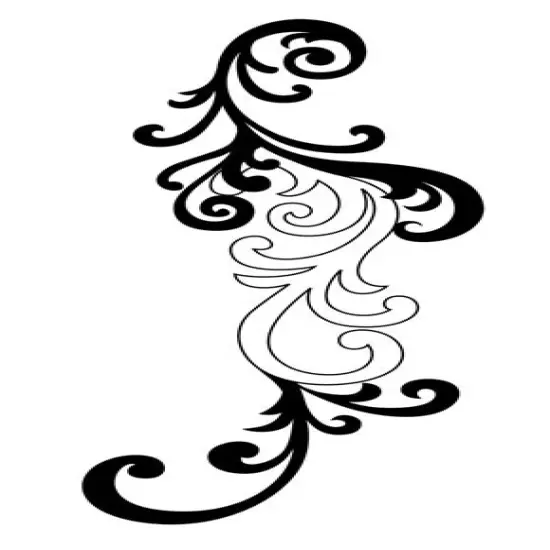 FOAM STAMPS SWIRLS 655350920517 {1}