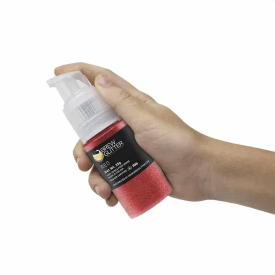 Red Edible Glitter Spray Pump | Brew Glitter&reg; {4}