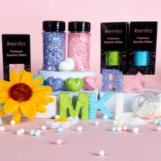 Holographic White Glitter,1.76oz/50g Iridescent Mermaid {3}